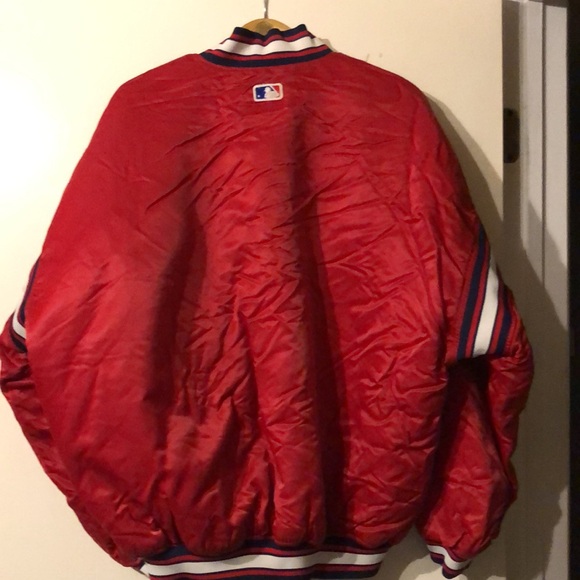 Vintage Cleveland Indians Baseball Stater Jacket - Picture 3 of 4